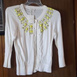 Kate Spade Light weight button up sweater size med